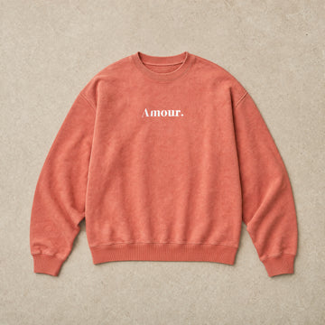 Rufus Packshot 2026 · Le Classique · Imprimé « Amour. » · Canyon