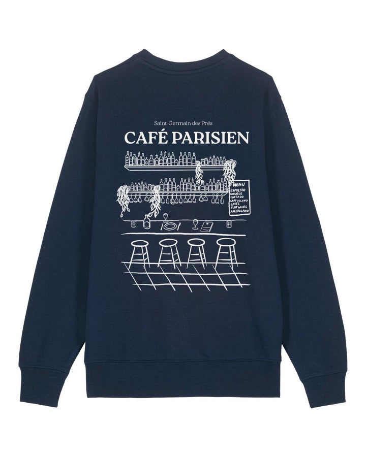 Pull Café Paris - Bleu marine