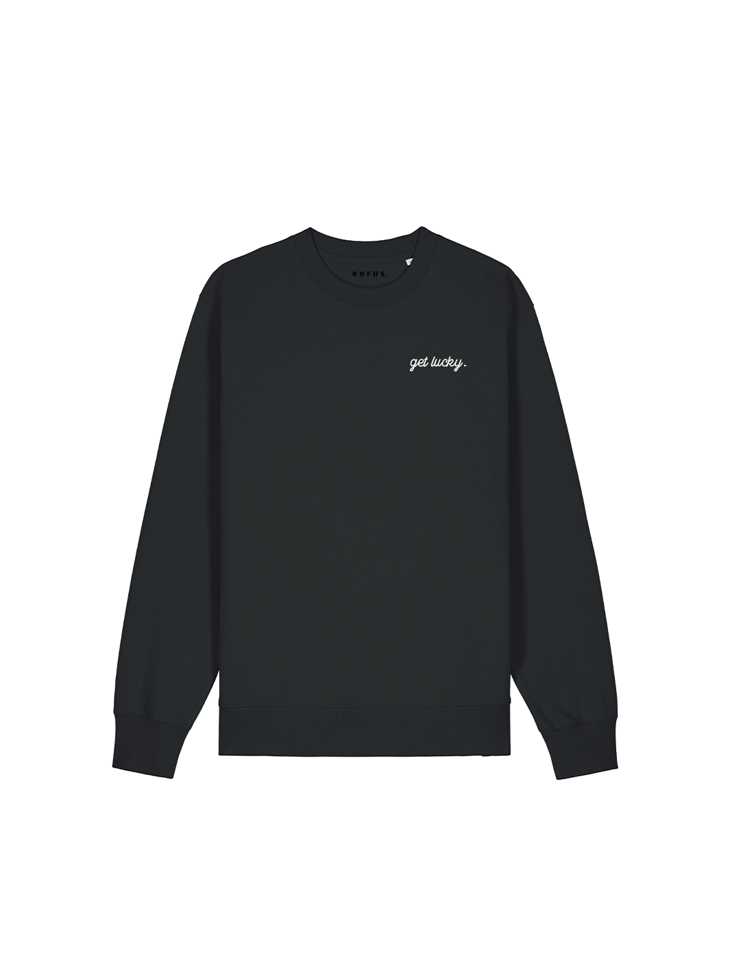 Sweatshirt Get Lucky Noir