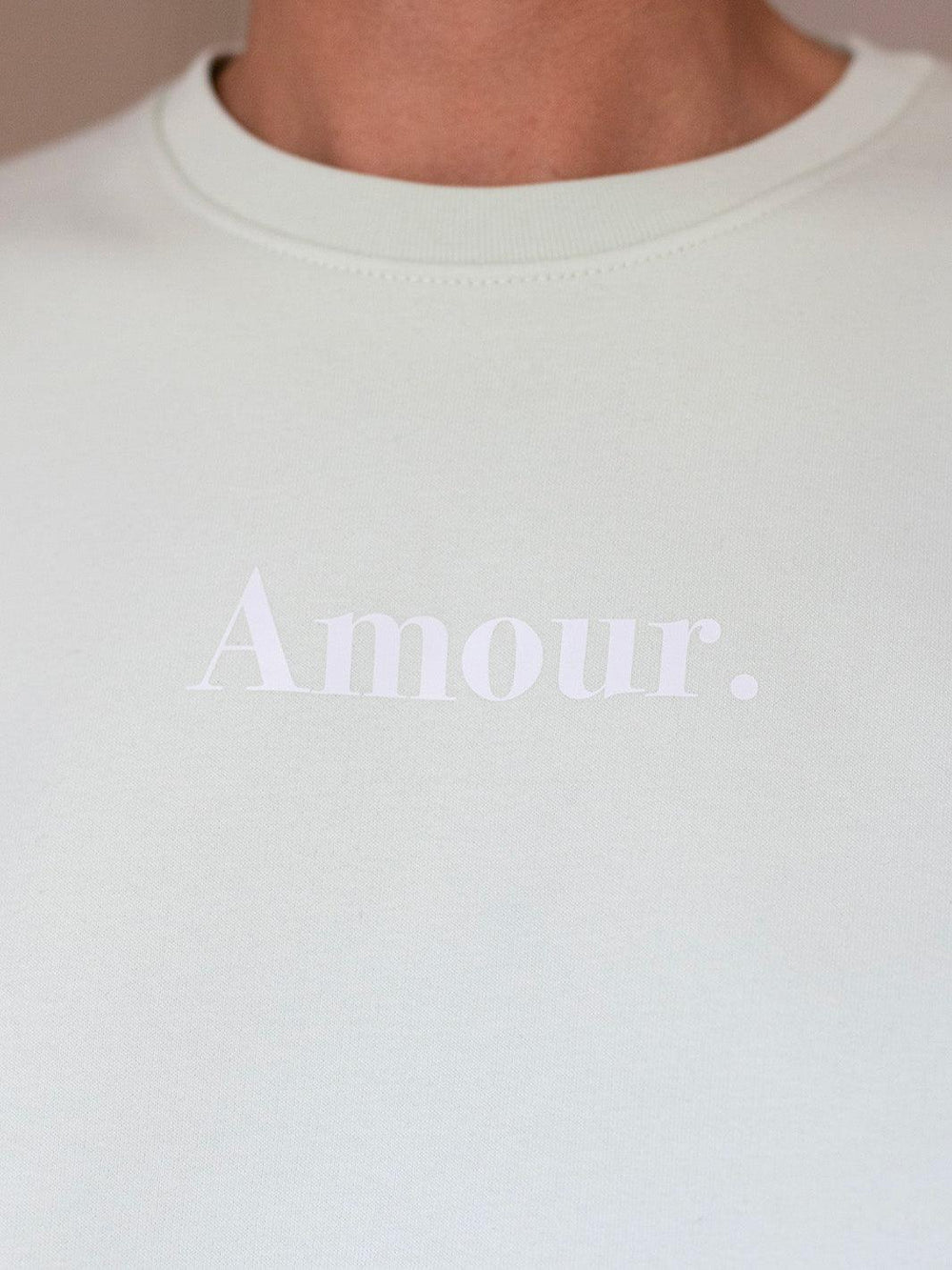 Le Classique "Amour." pomme imprimé blanc-Rufus Paris