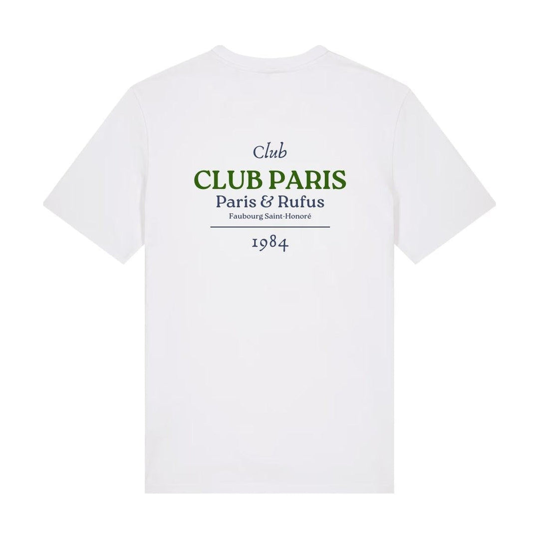 T-shirt Club Paris, blanc