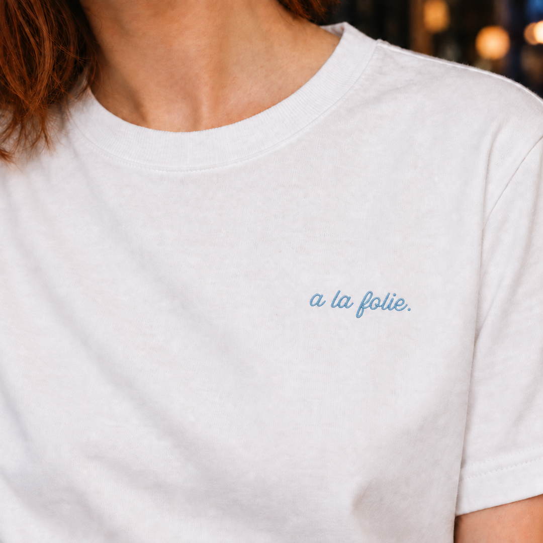 Le Basique · Brodé « À la folie. »