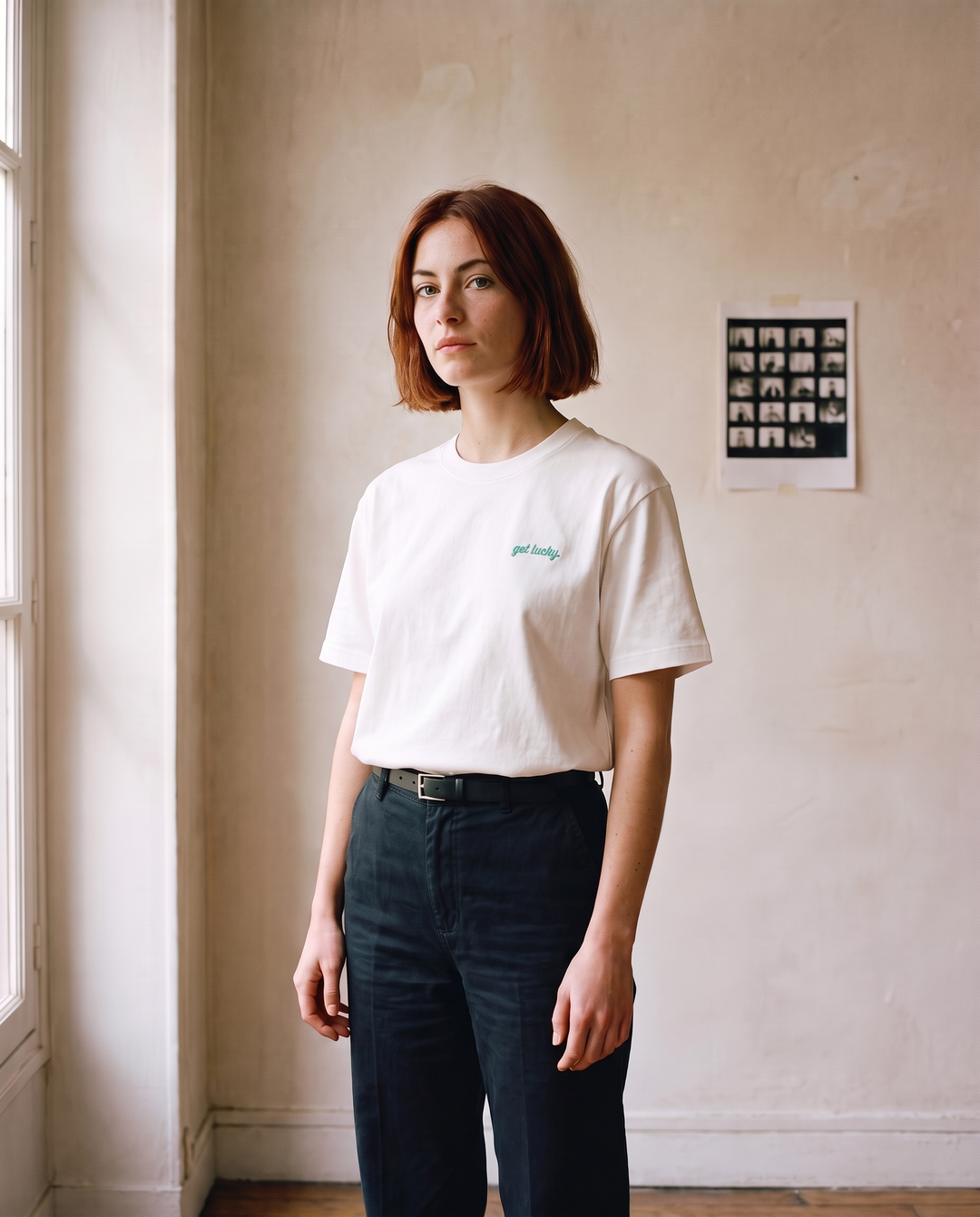 Le Basique · Brodé « Get lucky. »
