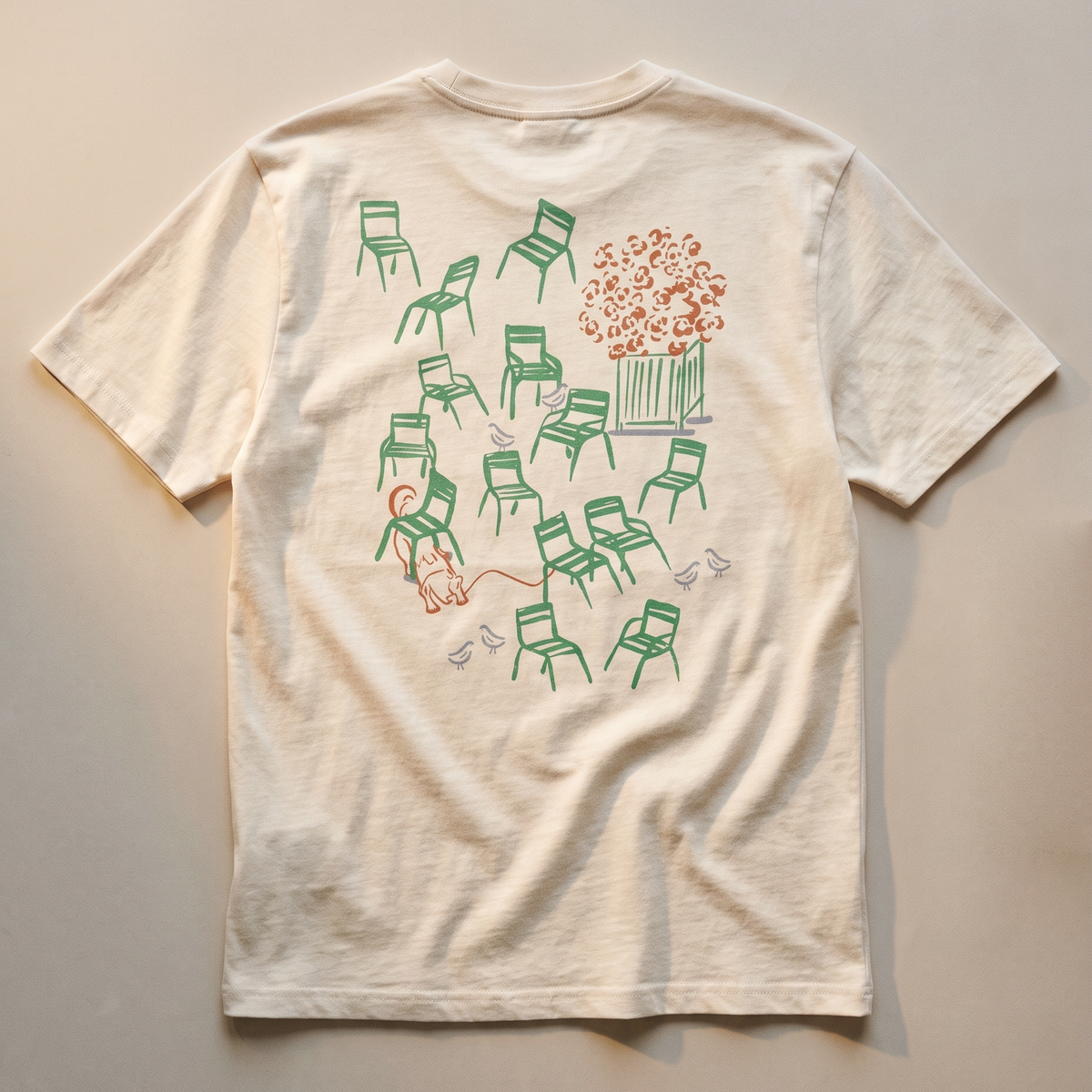 Paris 1984 · Le Luco · Le T-Shirt · packshot éditorial · dos