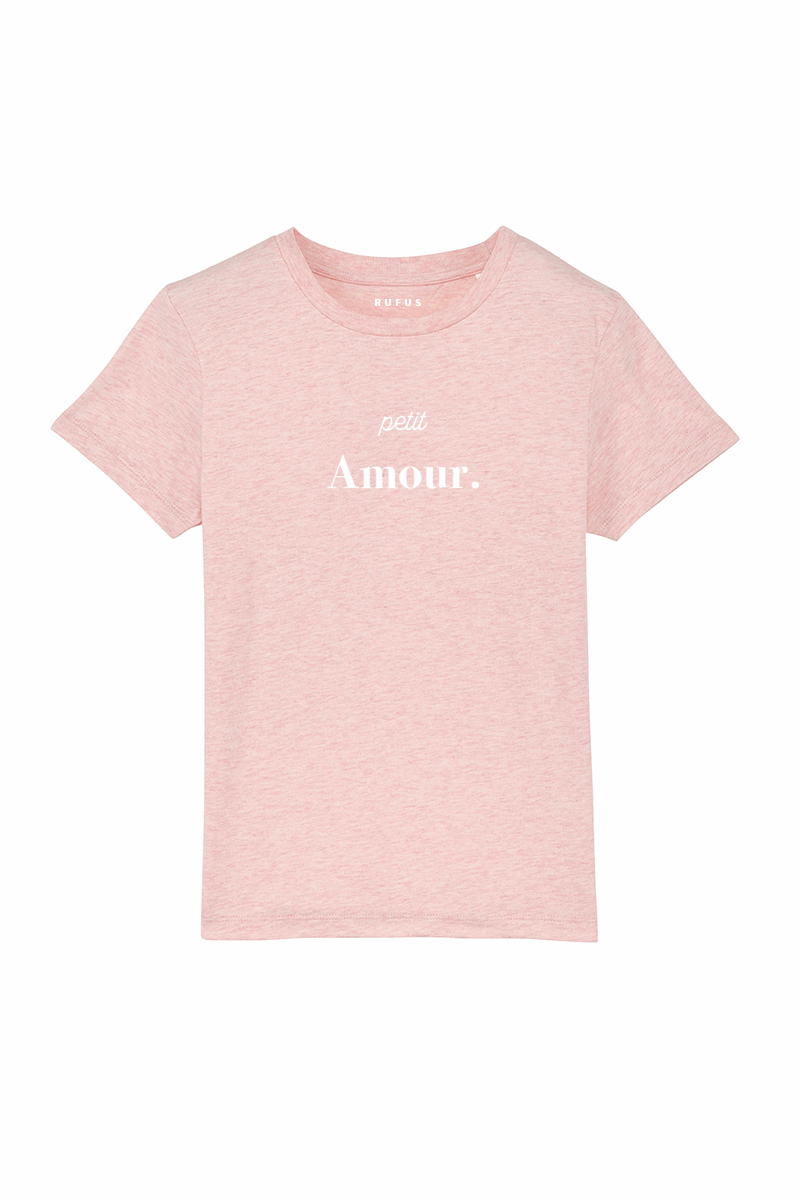 T-Shirt "petit Amour" - ROSE