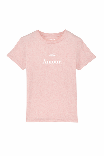 T-Shirt "petit Amour" - ROSE