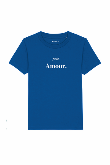 T-Shirt "petit Amour" - BLEU