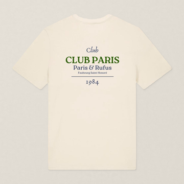 Paris 1984 · Club Paris · Le T-Shirt · Écru · dos · photo couleur 2026-09-30 · club-paris-ecru-dos