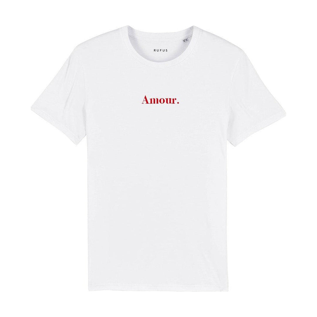 T-shirt Amour imprimé rouge