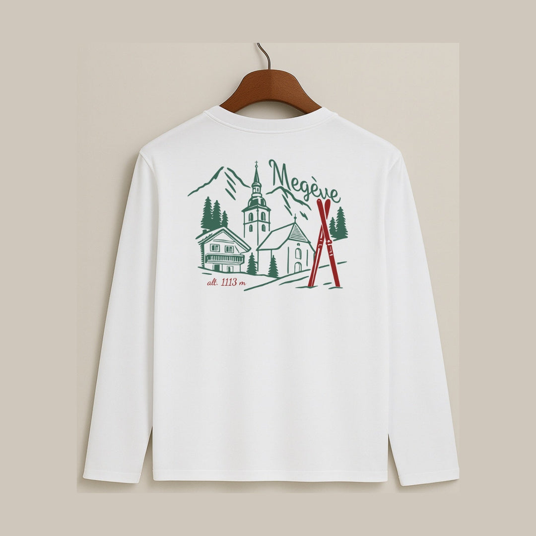 T-shirt manches longues Megève Héritage