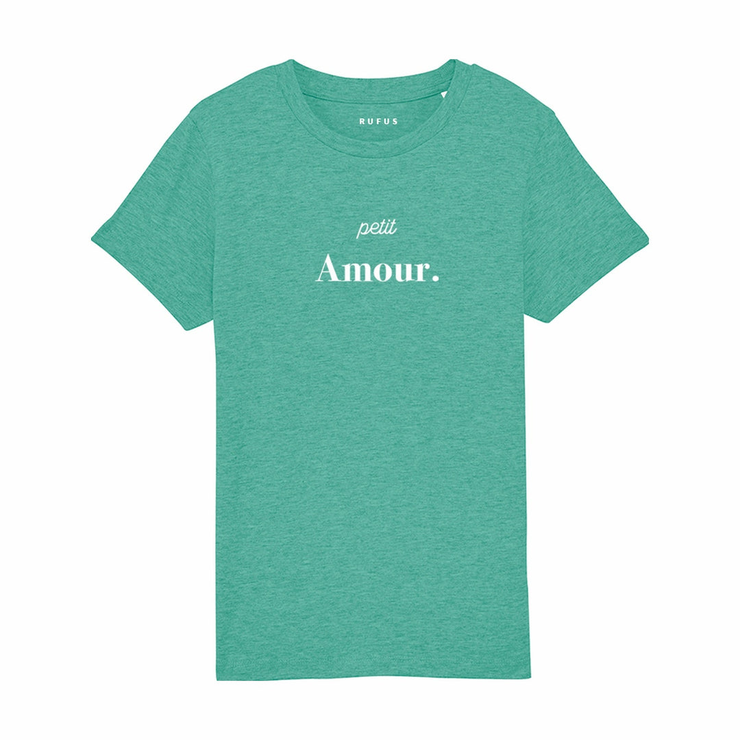 T-shirt petit Amour vert, enfant